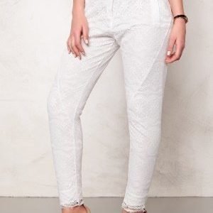 2nd One Miley 070 Pants White Scallop