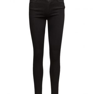 2nd One Nicole 002 Satin Black Jeans skinny farkut