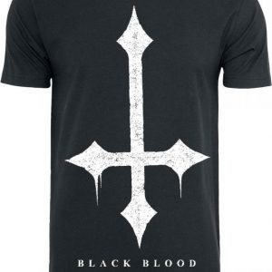 Black Blood Cross T-paita