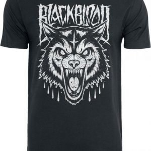 Black Blood Grim Wolf T-paita