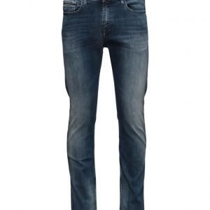 Calvin Klein Jeans Slim Straight Elastic Mid slim farkut
