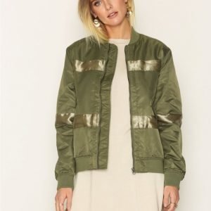 D Brand Oliver Bomber Jacket Takki Green