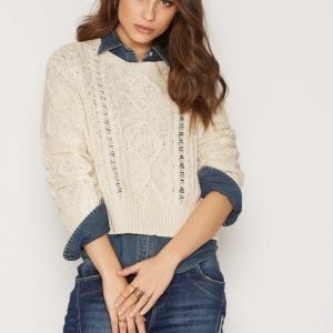 Denim & Supply Ralph Lauren Crewneck Sweater Neulepusero Cream