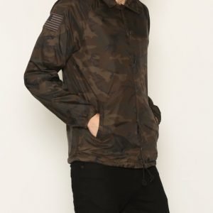 Denim & Supply Ralph Lauren Prnt Windbrk lined Jacket Takki Camo