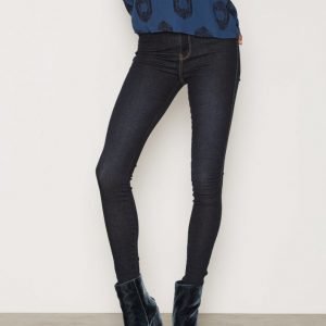 Dr Denim Solitare Leggings Slim Farkut Dark Blue