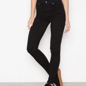 Dr Denim Solitare Leggings Slim Farkut Musta