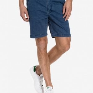 Dr Denim Wood Shorts Shortsit Mid Blue