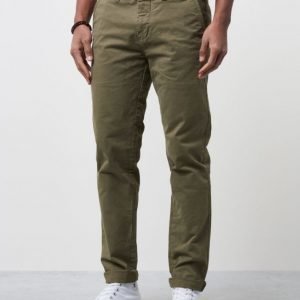 Dstrezzed Chino Pants w Belt Army Green