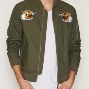 Edwin Flight Souvenir Jacket Takki Military Green