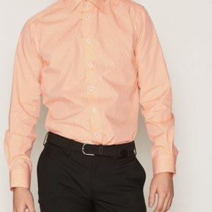 Eton Eton Poplin Shirt Kauluspaita Keltainen/oranssi