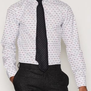 Eton Eton Poplin Shirt Kauluspaita Vaaleanpunainen/Punainen