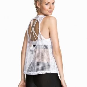 FASHIONABLEFIT FOR NLY SPORT Fashionable Mesh Singlet Silver