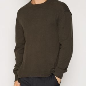 Filippa K M. Organic Cotton/Yak Sweater Neulepusero Black