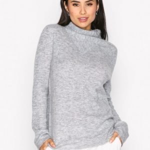 Filippa K Mohair Mock Neck Pullover Neulepusero Light Grey