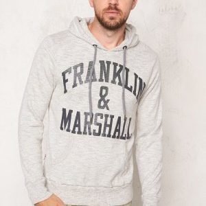 Franklin & Marshall Fleece Fleece Hoode Sport Grey Mel