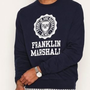 Franklin & Marshall Fleece Fleece Round Pusero Navy