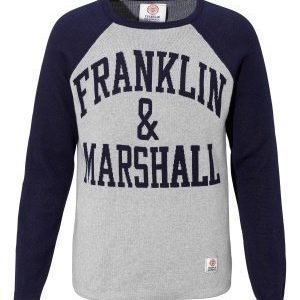 Franklin & Marshall Knitted Sweater 874 Sport Grey