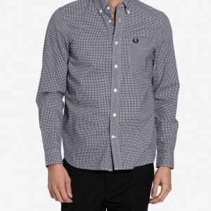 Fred Perry Gingham L/S Shirt Kauluspaita Black