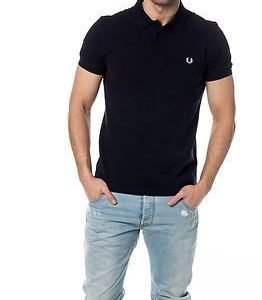 Fred Perry Slim Fit Twin Tipped Shirt Navy