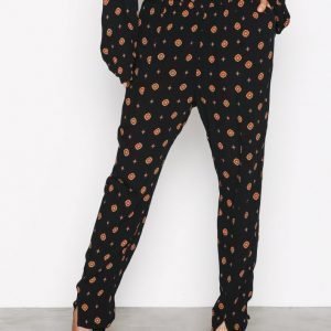 Free People Shirt Up Pant Housut Black