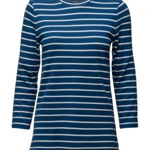 GANT Breton Stripe T-Shirt 3/4 Sleeve