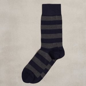 Gant Barstripe Socks Sukat Charcoal