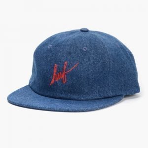 HUF Denim Script 6 Panel