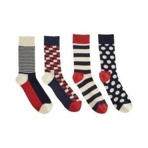 Happy Socks Big Dot Sukat 4-Pack