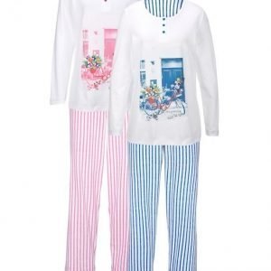 Harmony Pyjama Vaaleansininen / Roosa