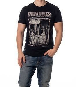 Jack & Jones Ramones Tee Caviar