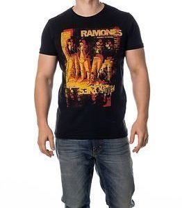 Jack & Jones Ramones Tee Caviar Reg