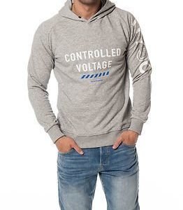 Jack & Jones Sonic Sweat Hood Light Grey Melange