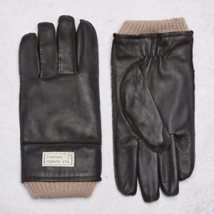 Journal Objects Ltd Maurice Leather Gloves Brown
