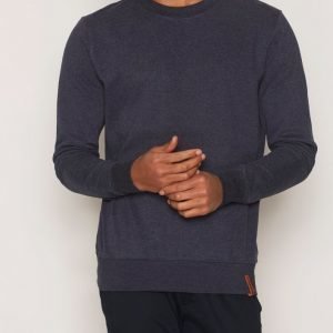 Knowledge Cotton Apparel Sweater In Melange Mixed Pusero Eclipse