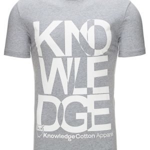 Knowledge Cotton Apparel T-paita