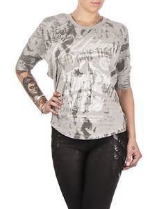 L.A Skull Shirt Grey Melange