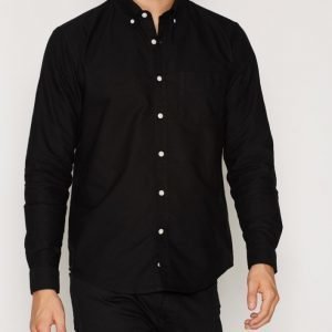 L'Homme Rouge Needs Oxford Shirt Kauluspaita Musta