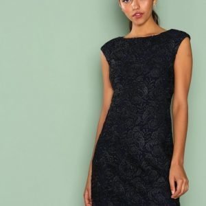 Lauren Ralph Lauren Montague Evening Dress Skater Mekko Navy