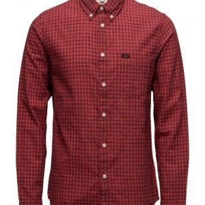 Lee Jeans Lee Button Down Vibrant Red