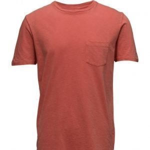 Lee Jeans Pocket Tee Faded Red lyhythihainen t-paita