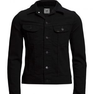 Lee Jeans Rider Jacket Clean Black farkkutakki
