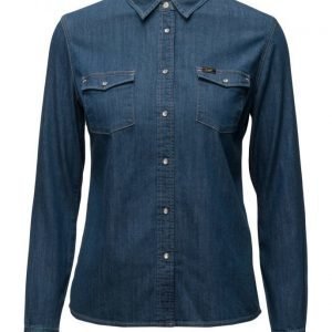 Lee Jeans Slim Western Ministripe pitkähihainen paita