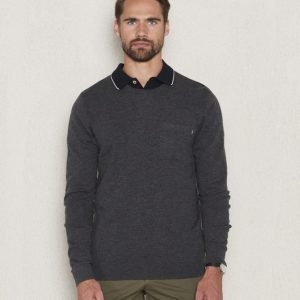 Lexington Jeff Crewneck Sweater Anthracite Gray