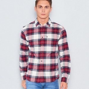 Lexington Tommy Flannel Shirt Red Multi Check