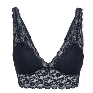 Lindex Bralette Rintaliivit Sininen