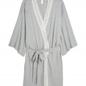 Lindex Kimono Tencel Sekoitetta Harmaa