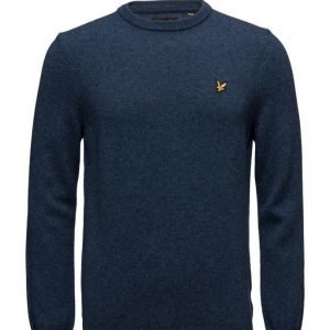 Lyle & Scott Crew Neck Lambswool 7gg Jumper pyöreäaukkoinen neule