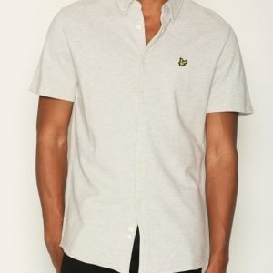 Lyle & Scott Jersey Shirt Kauluspaita Light Grey