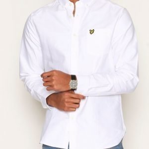 Lyle & Scott Oxford Shirt Kauluspaita White