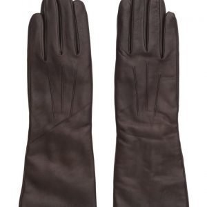MJM Francesca Long Glove Leather Brown hanskat
